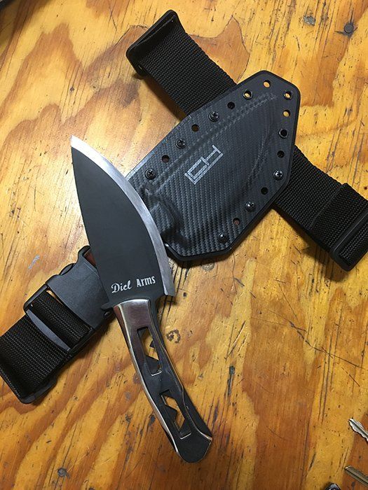 Ceramic coated knife