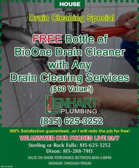 $50 Off Any Drain Cleaning Service