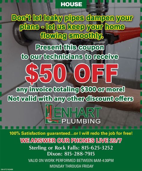 $50 off any invoice totaling $300 or more coupon
