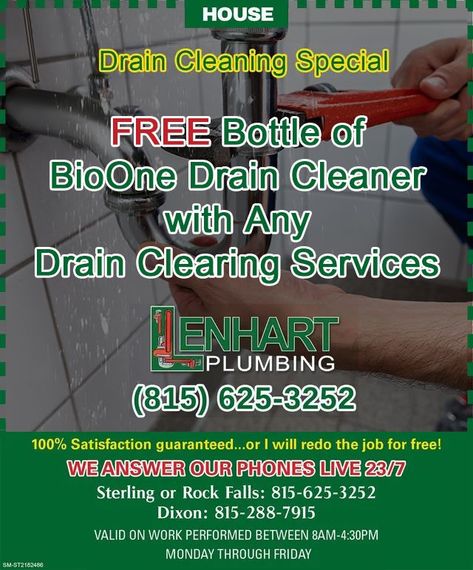 $50 Off Any Drain Cleaning Service