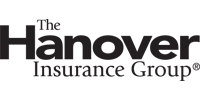 The Hanover Insurance Group logo is black and white.