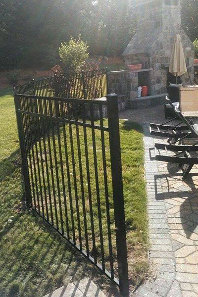 aluminum fence