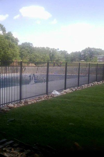 aluminum fence
