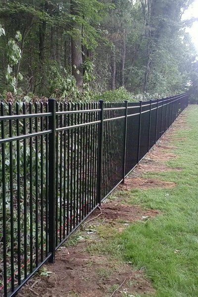 aluminum fence
