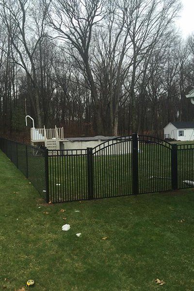 aluminum fence
