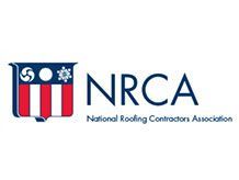 The logo for the national roofing contractors association.