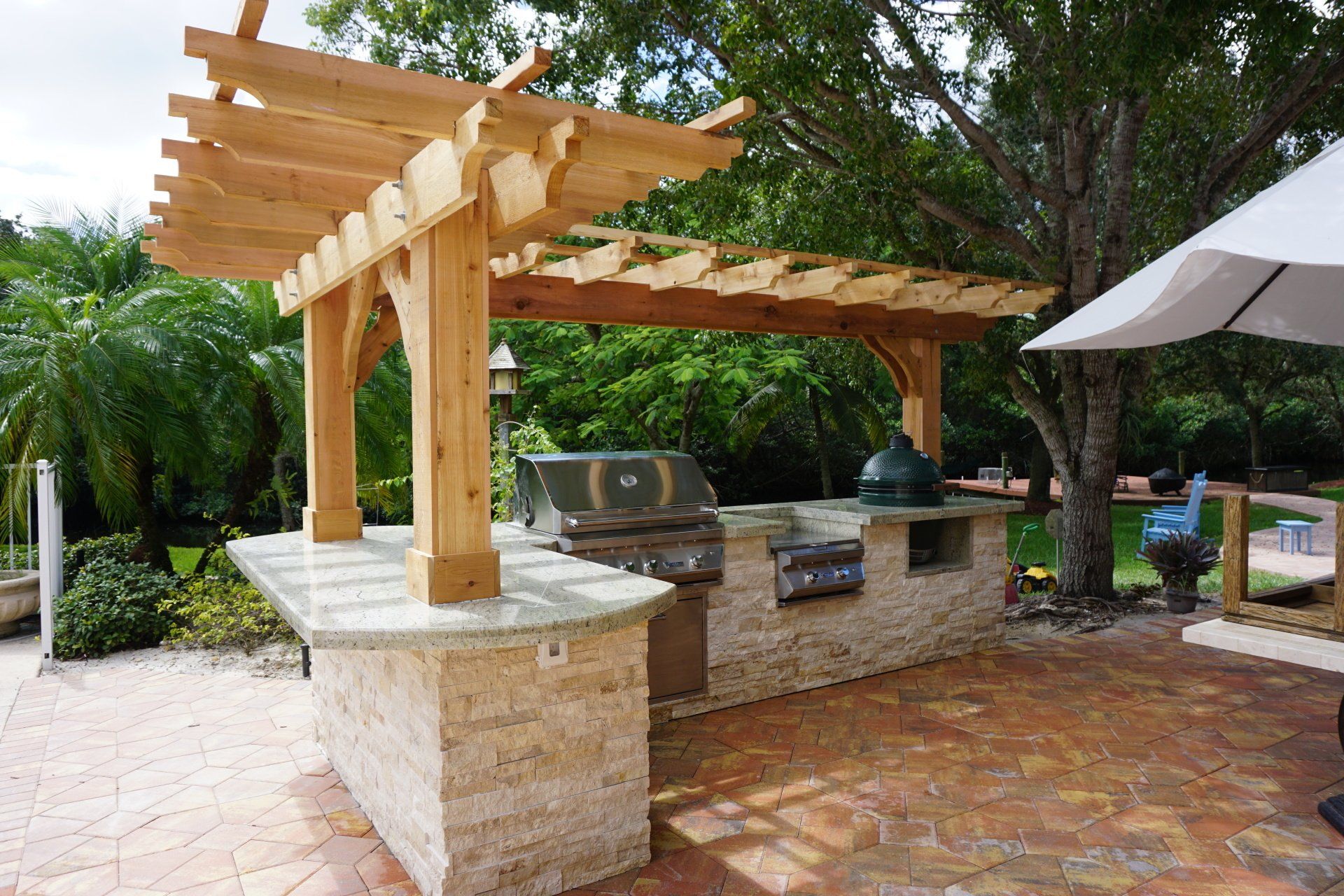 Pergolas, Cabanas, Pavilions & BBQ Shanty Ideas | HL Posey