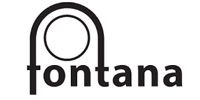 Fontana logo in black lowercase text with a stylized arch over the “f” and “o”