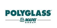Polyglass and Mapei Group logos in teal and green on a white background