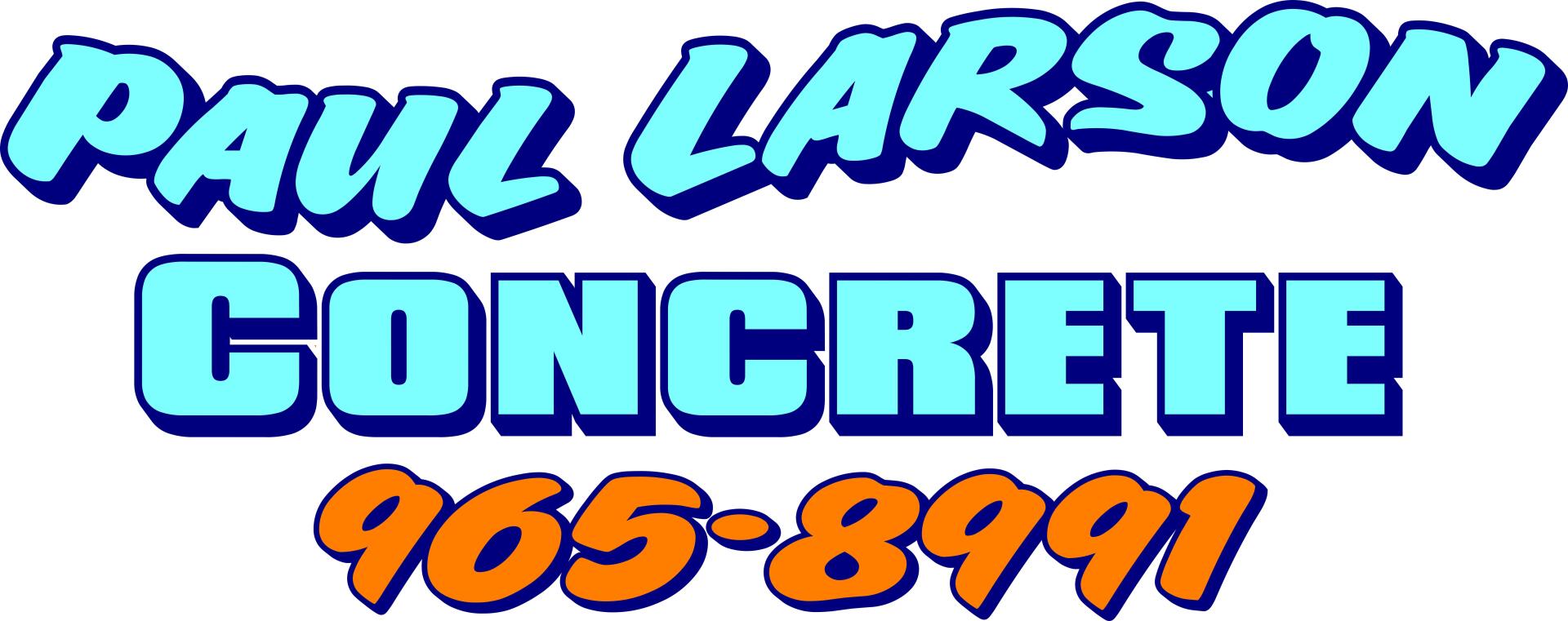 Paul Larson Concrete logo