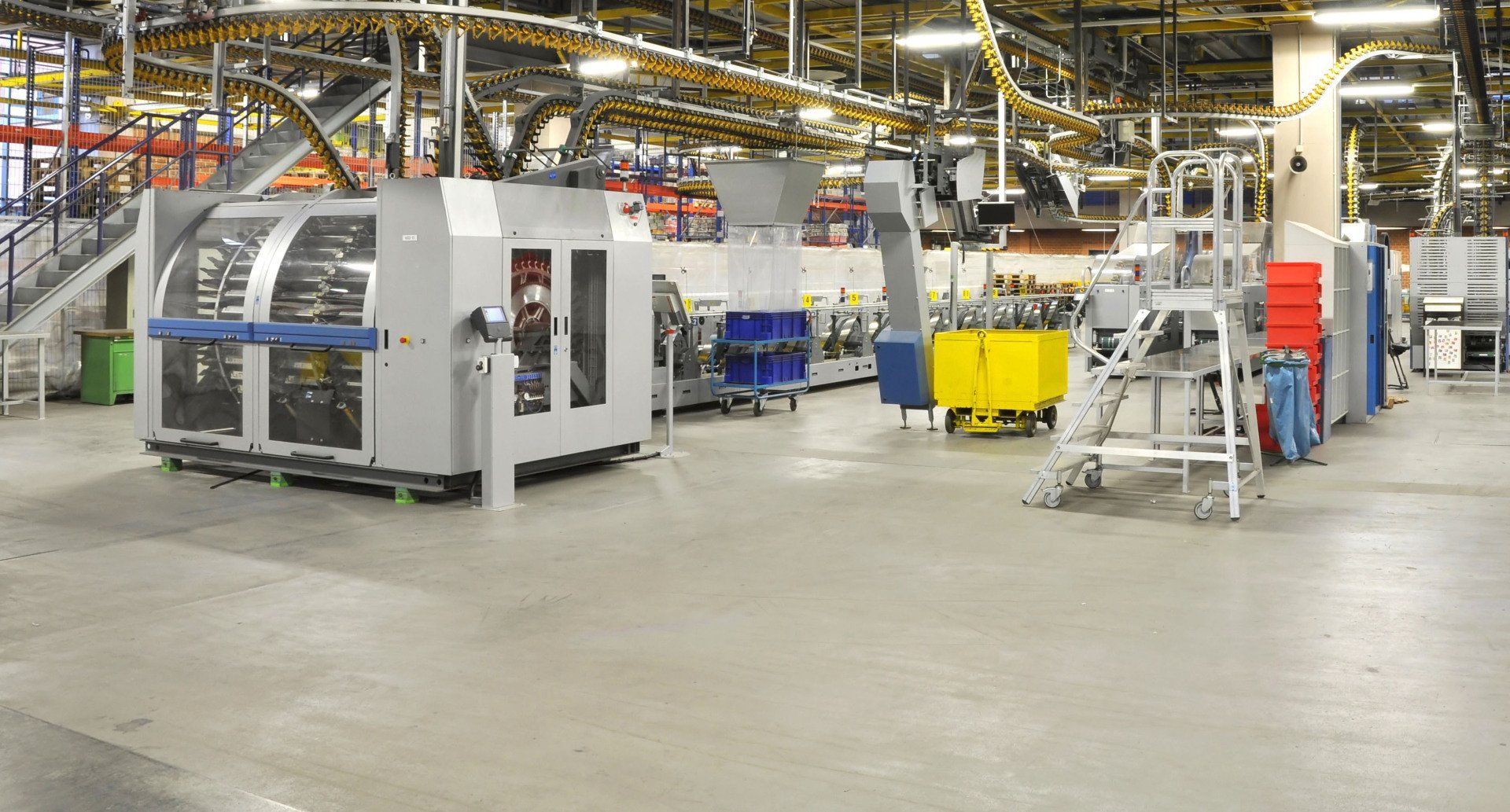 Machine bases concrete service