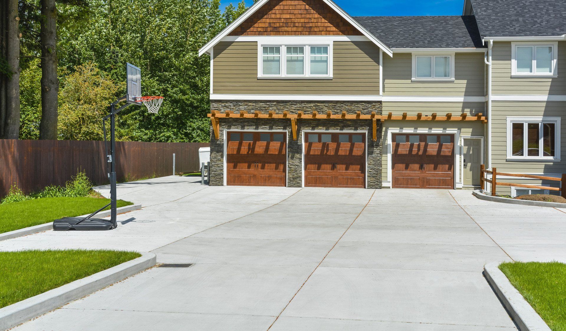 Driveways concrete service
