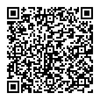 Black-and-white QR code on a white background, centered in the frame.