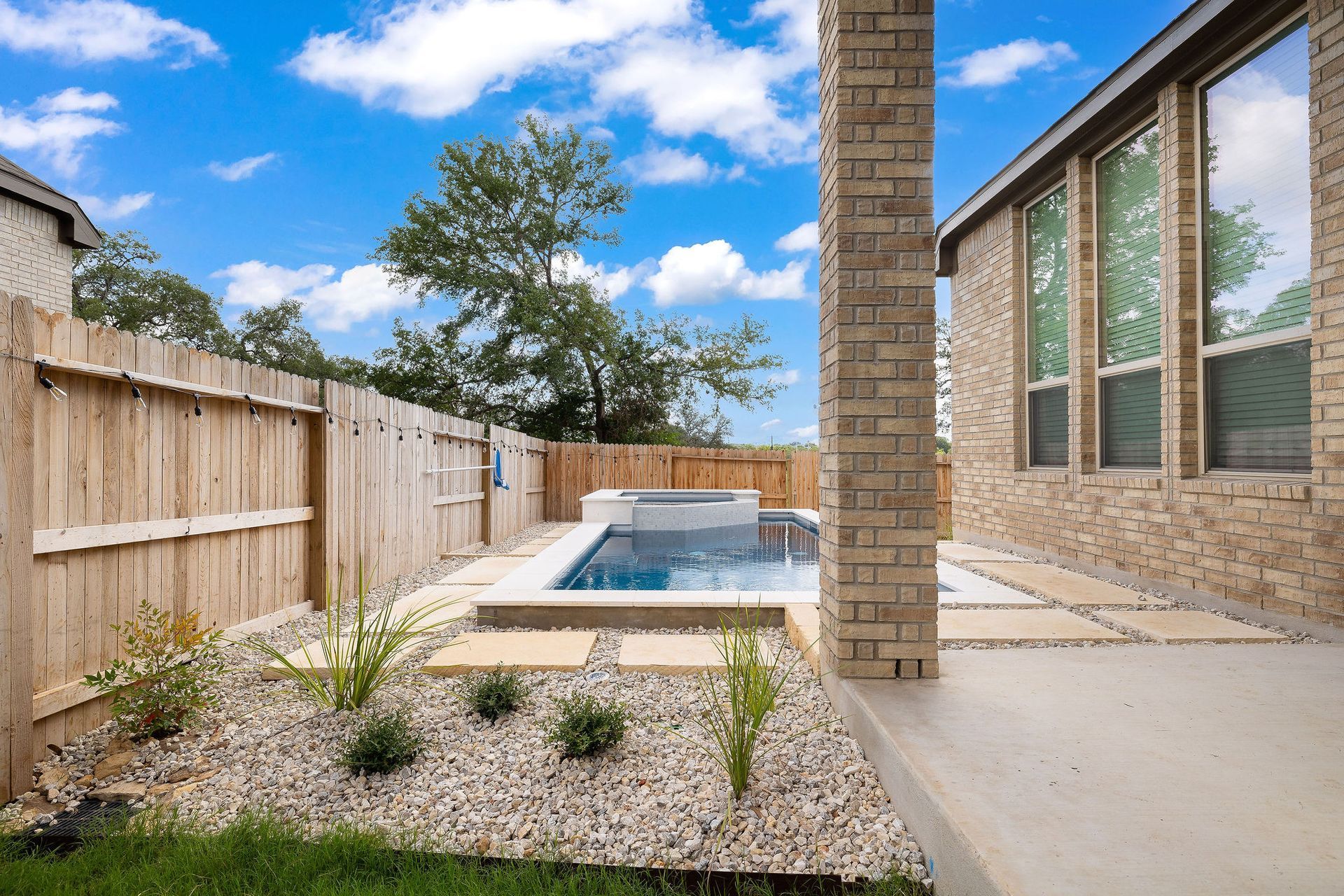 New Custom Pool Walk