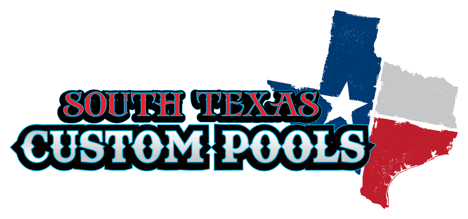 South Texas Custom Pools- logo