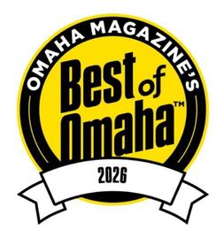 A logo for Omaha Magazine's Best of Omaha