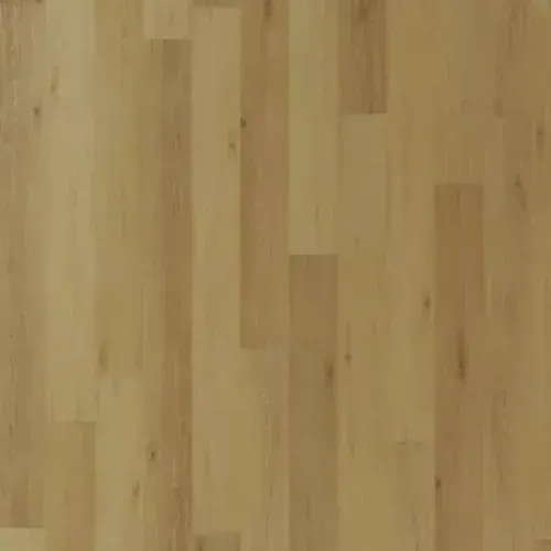 A close up of a light brown wooden floor.