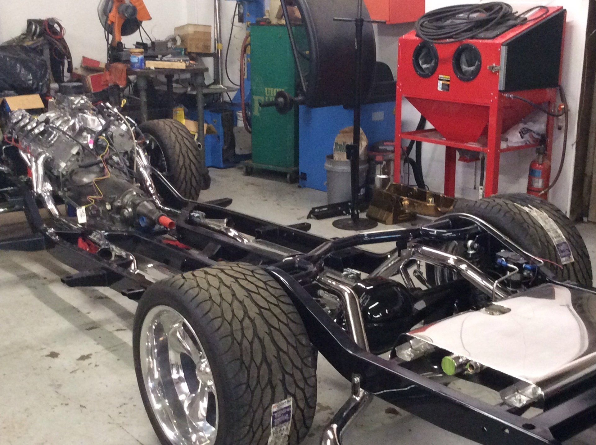 route 64 speedshop & auto repair - inside showroom