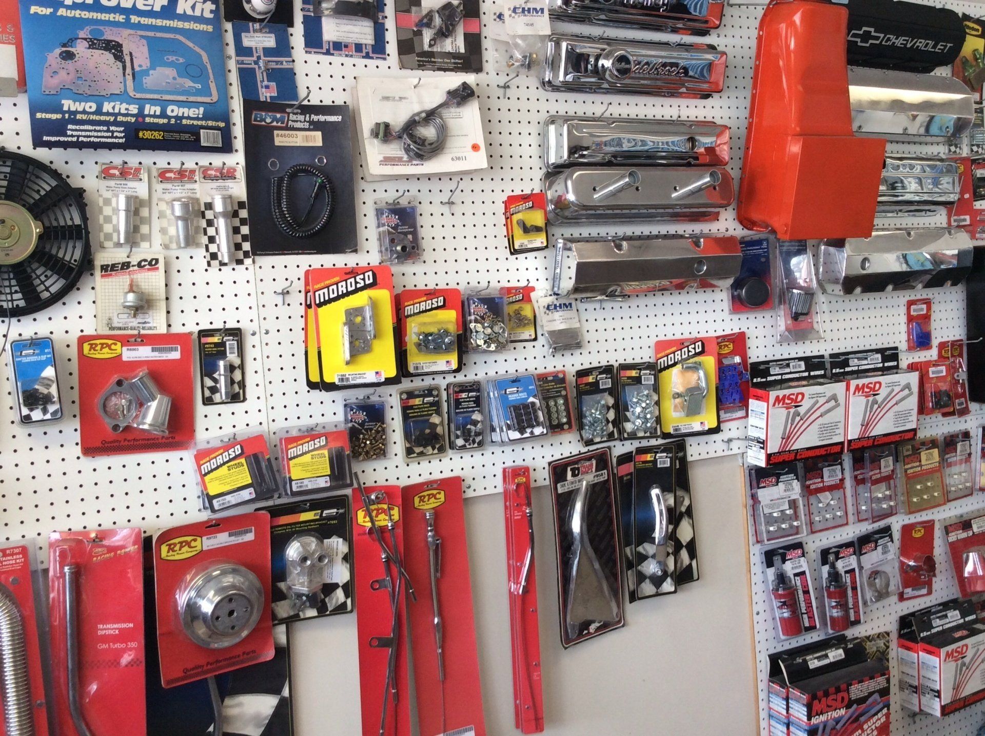 route 64 speedshop & auto repair - inside showroom