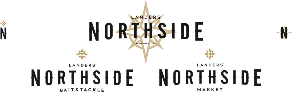 Landers' Shell and Northside Market - Logo