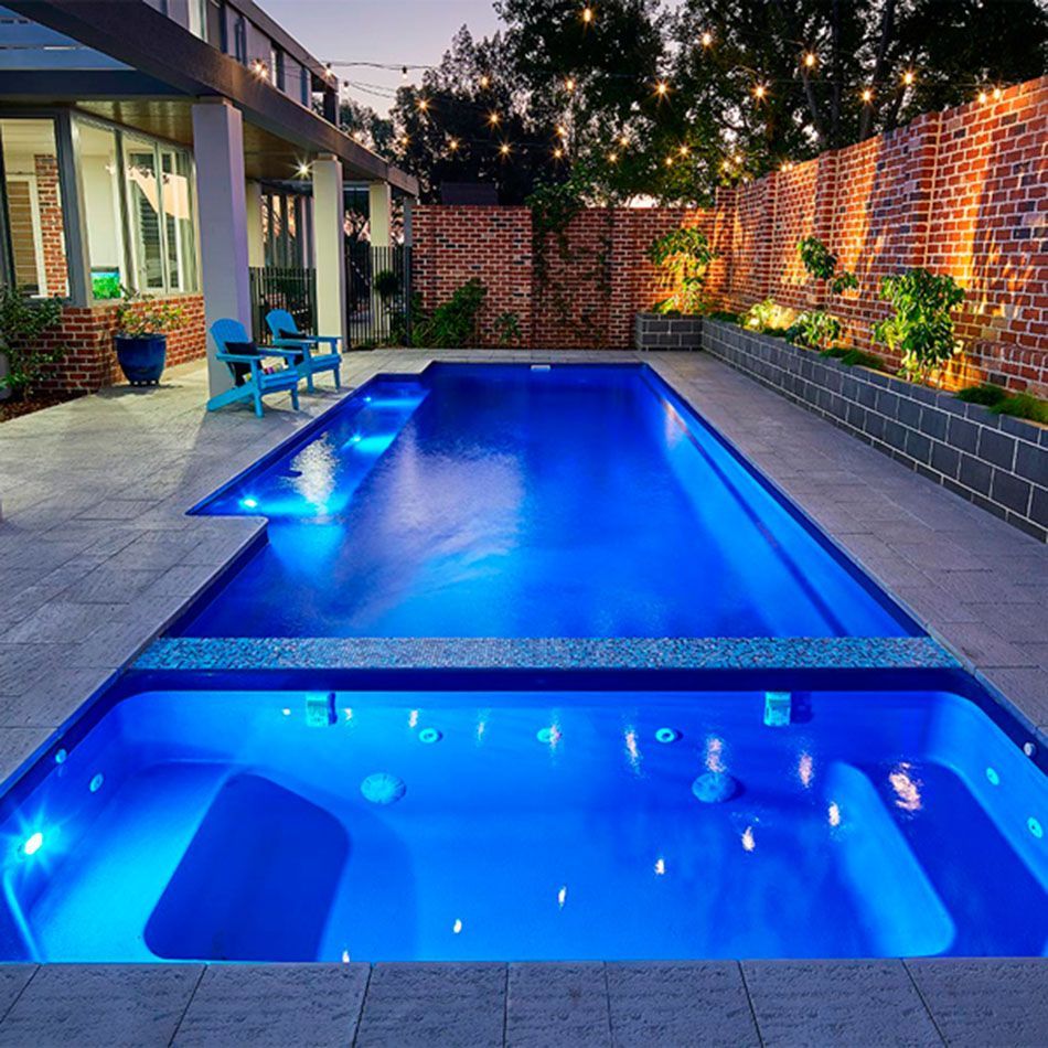 Elegant in-ground pool