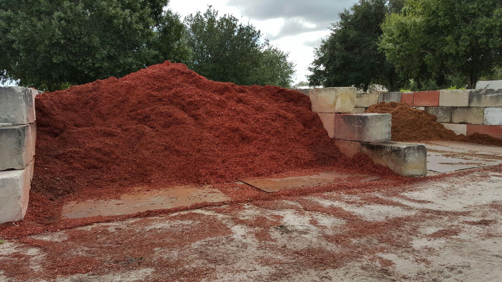 sod depot red mulch