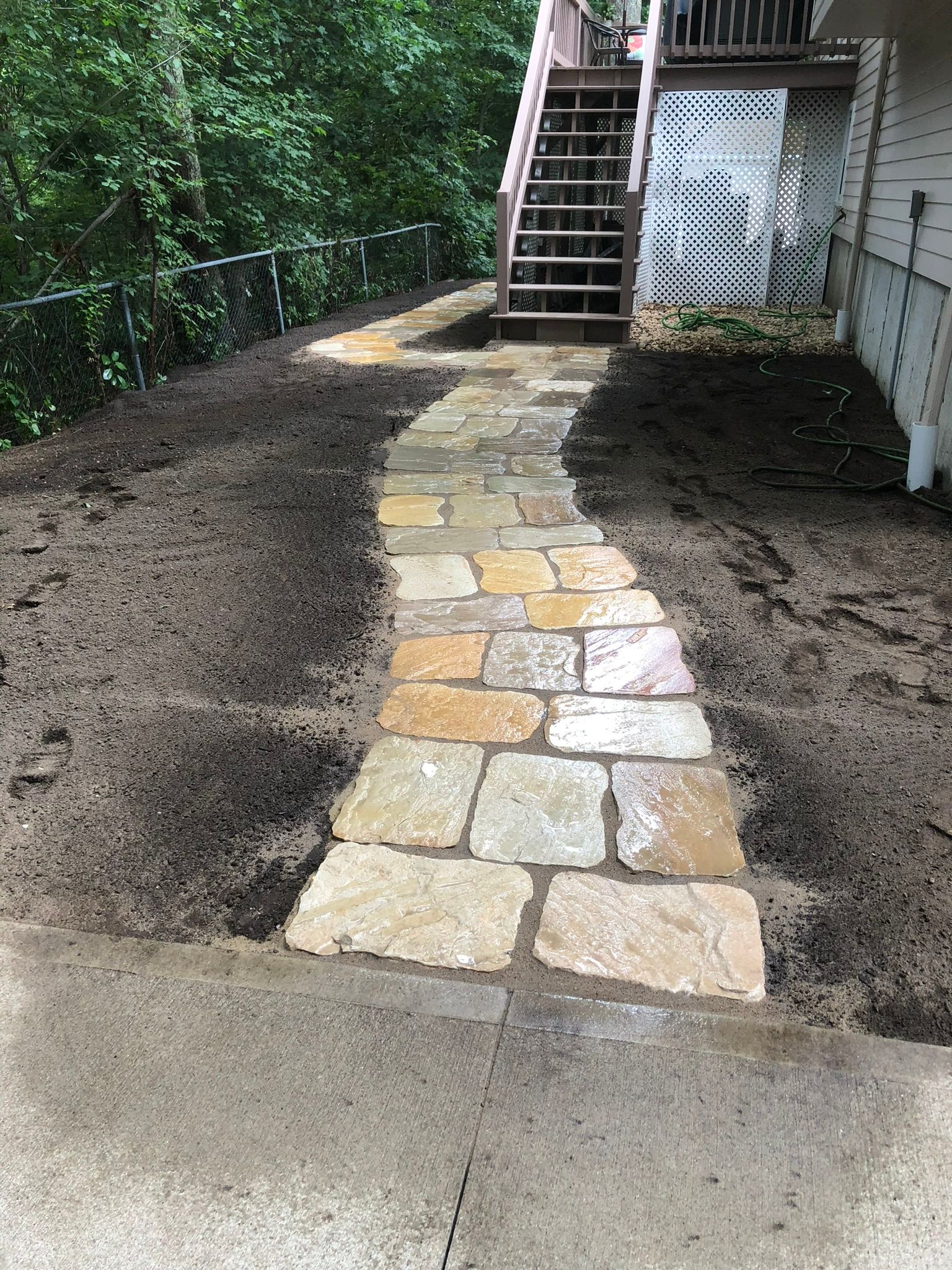 Hardscaping service