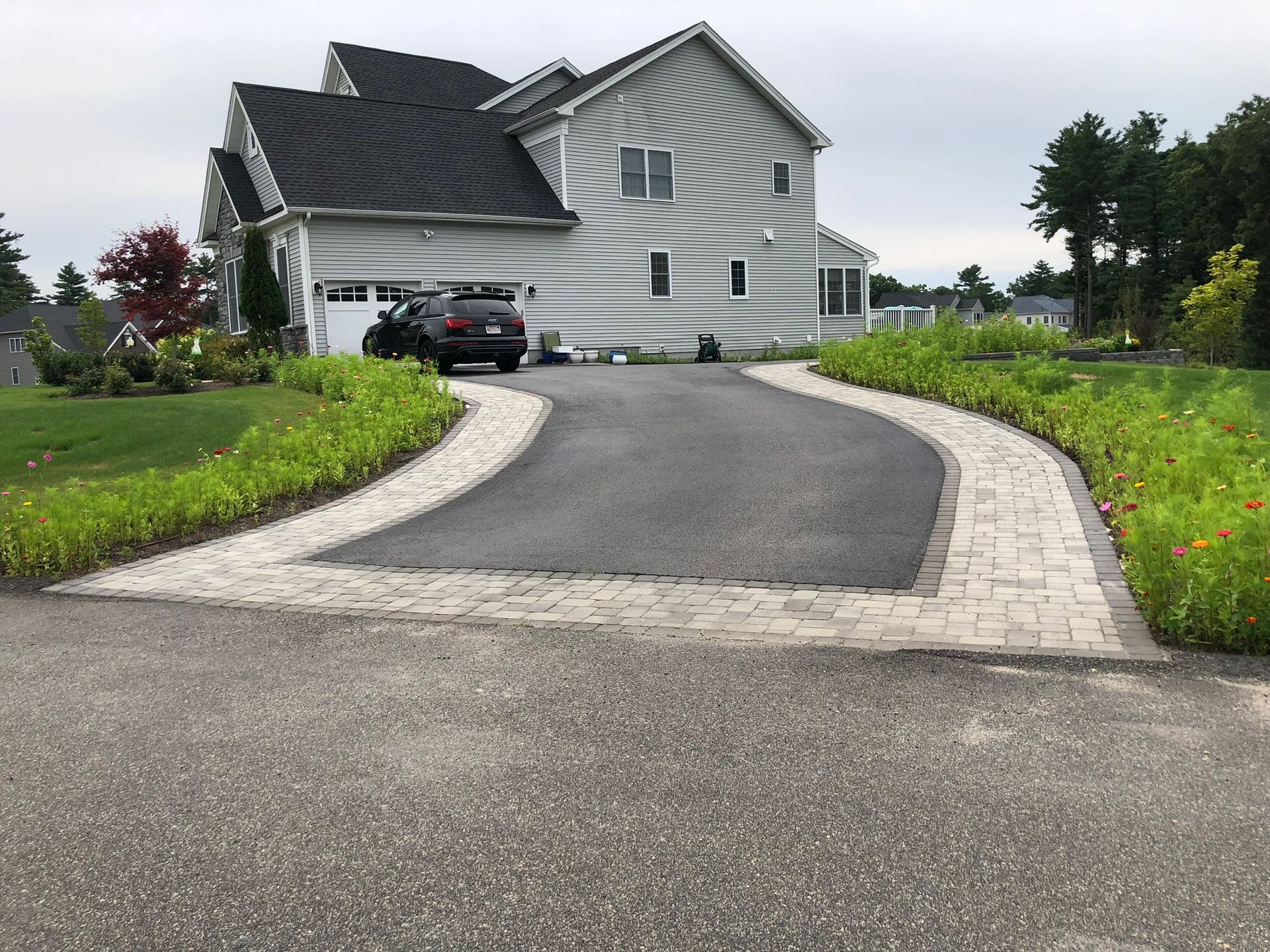 Residential driveway