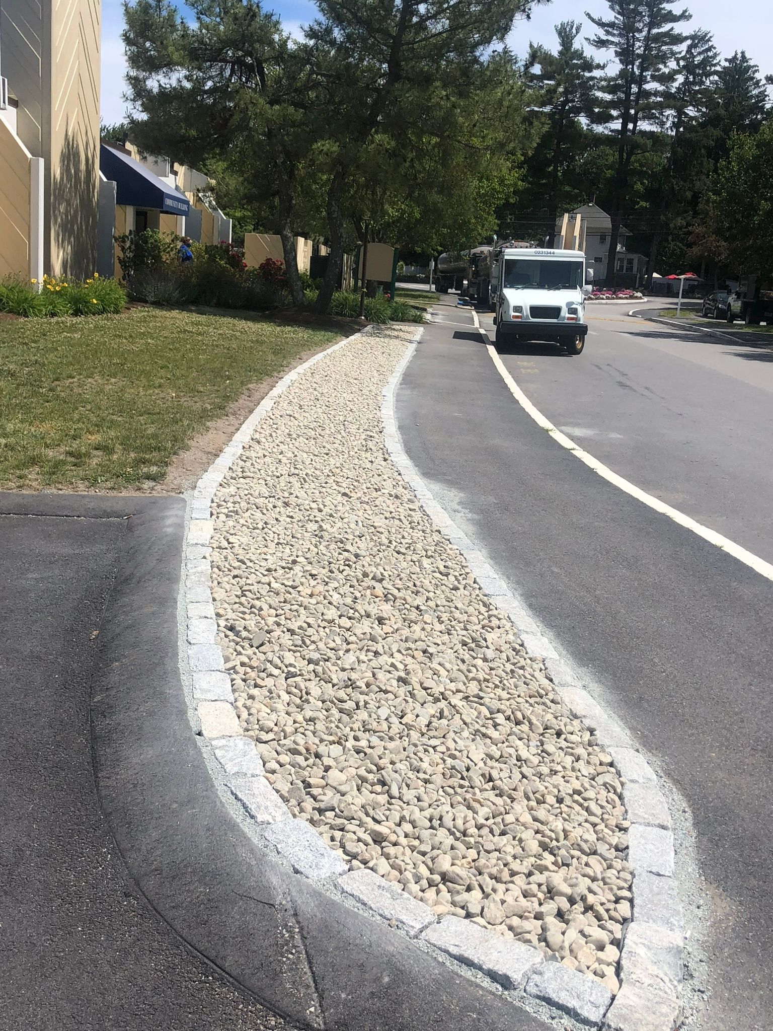 Commercial landscaping service