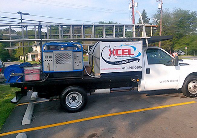 Xcel Power Washing Truck