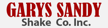 Garys Sandy Shake Company | Logo