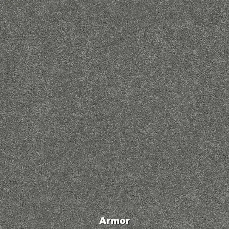 Dark gray carpet with textured surface labeled 