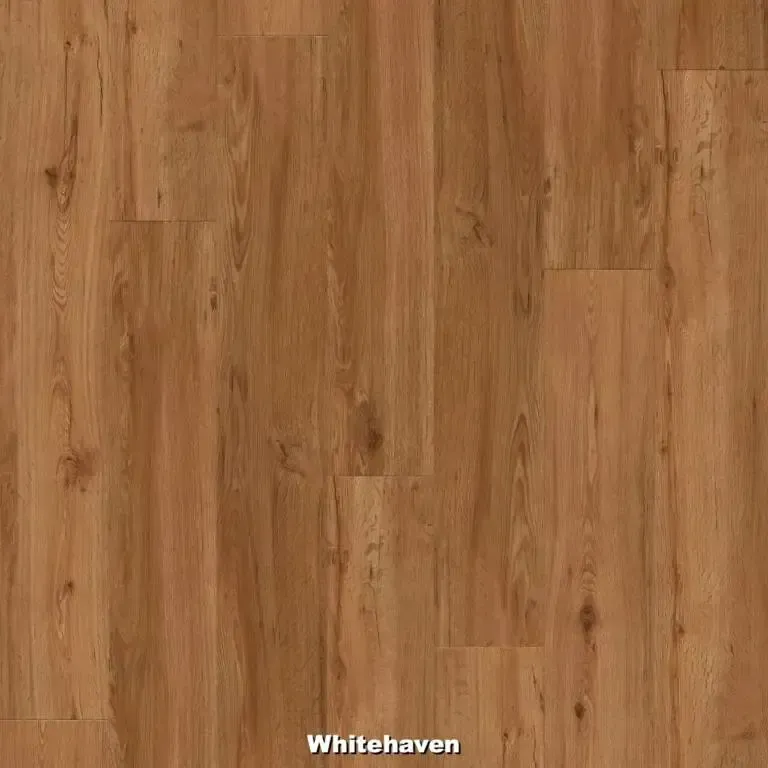 Brown, textured wood flooring labeled 