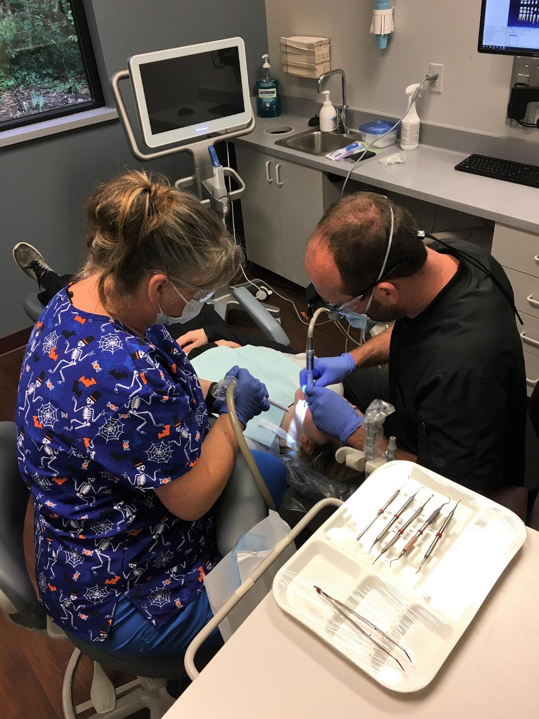 Doctor and Hygienist