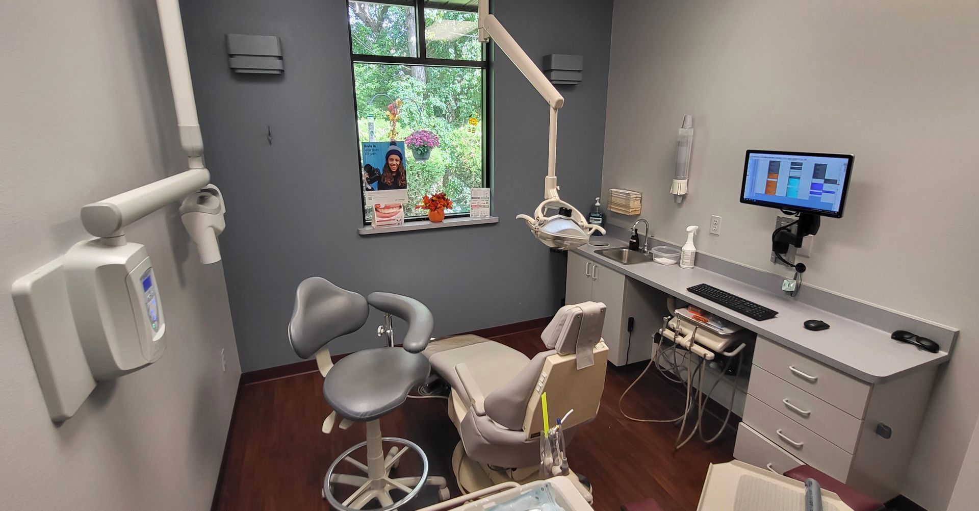 inside dentist office