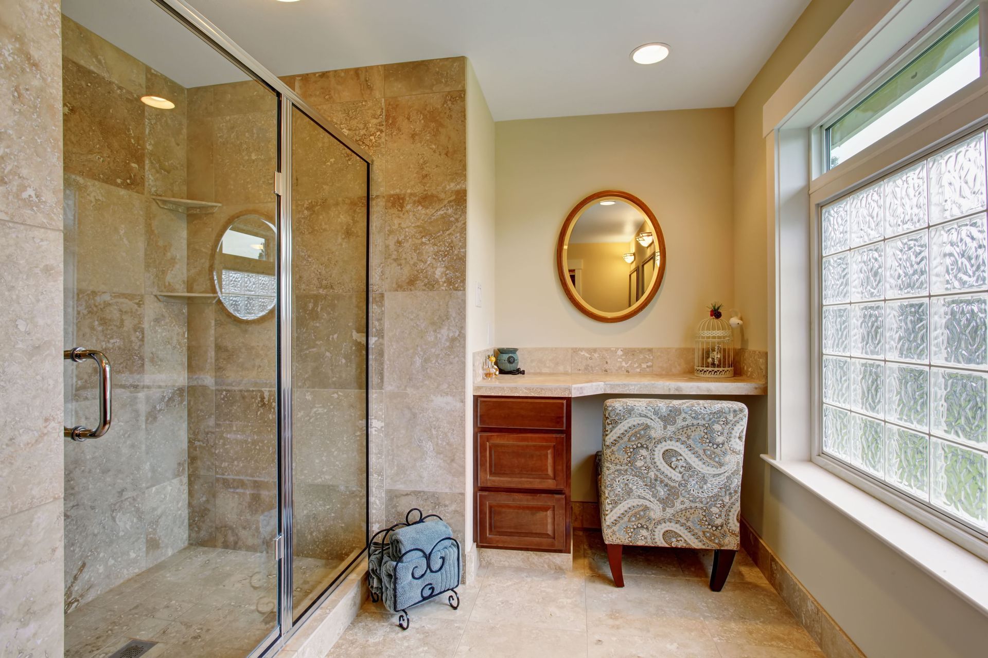glass shower door