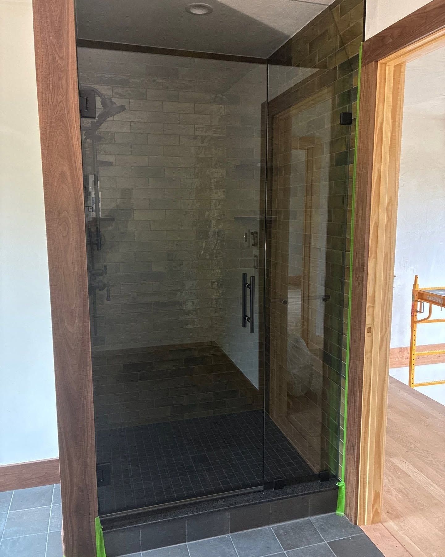 glass shower door
