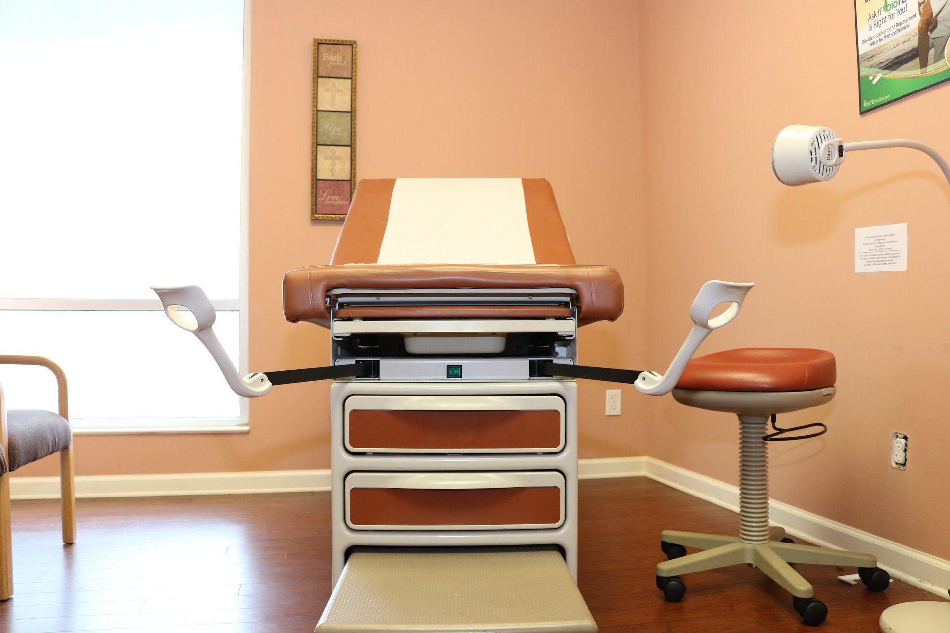 Clinic equipment and chairs