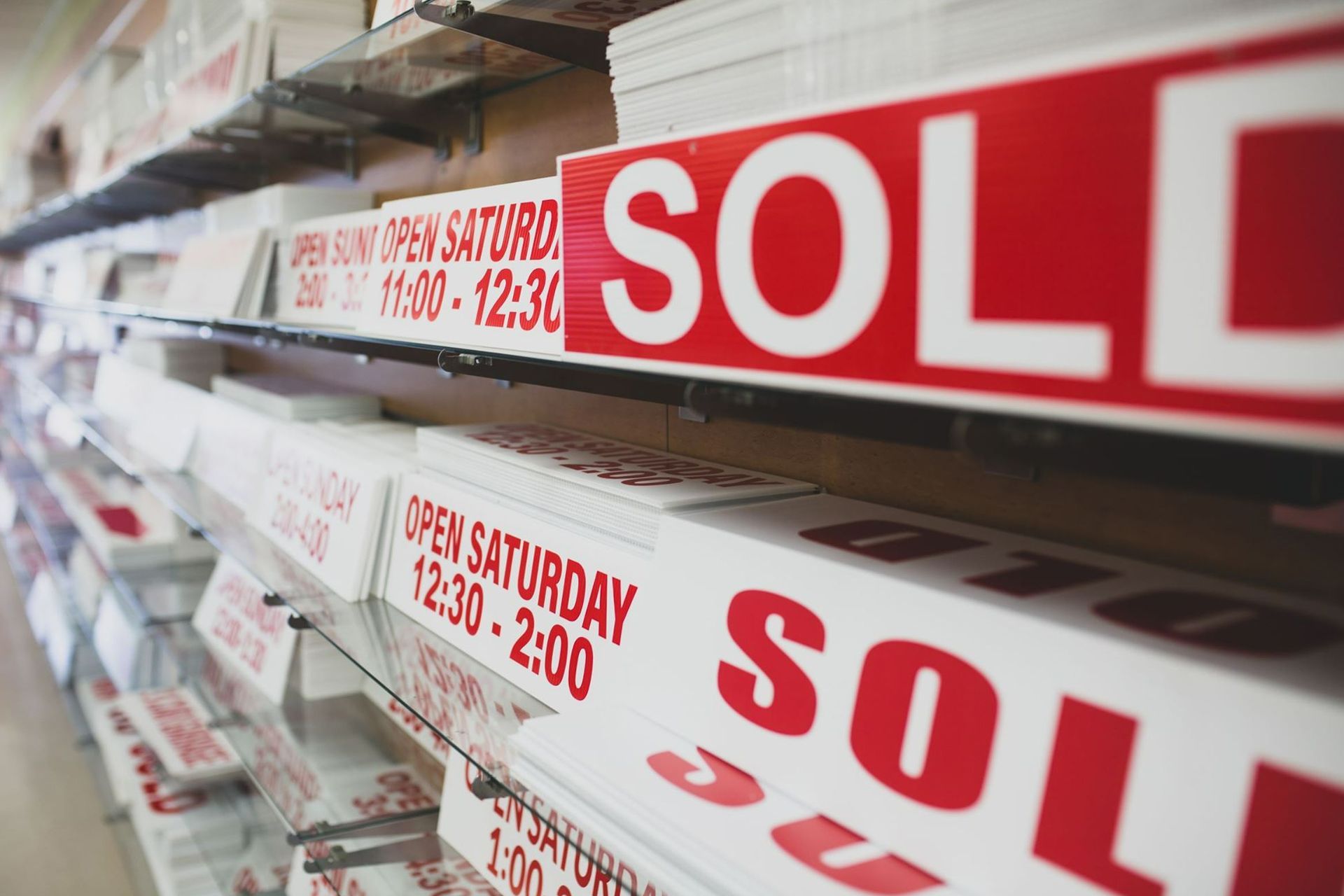 Metal Real Estate Sign Frames | ITS SIGNS