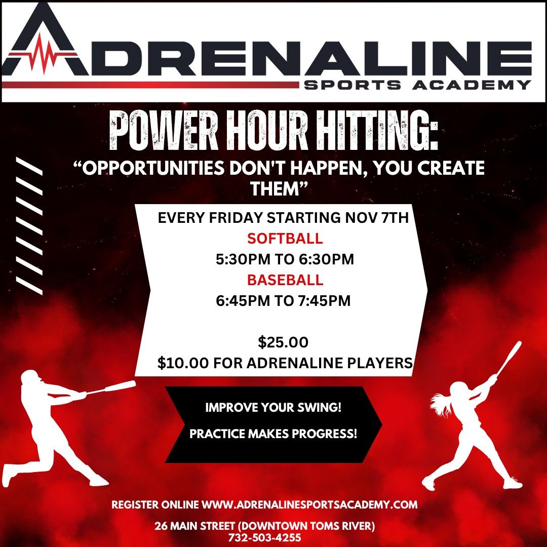 power hour hitting flyer