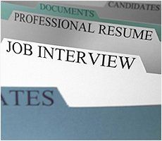 Different folder types of job search steps