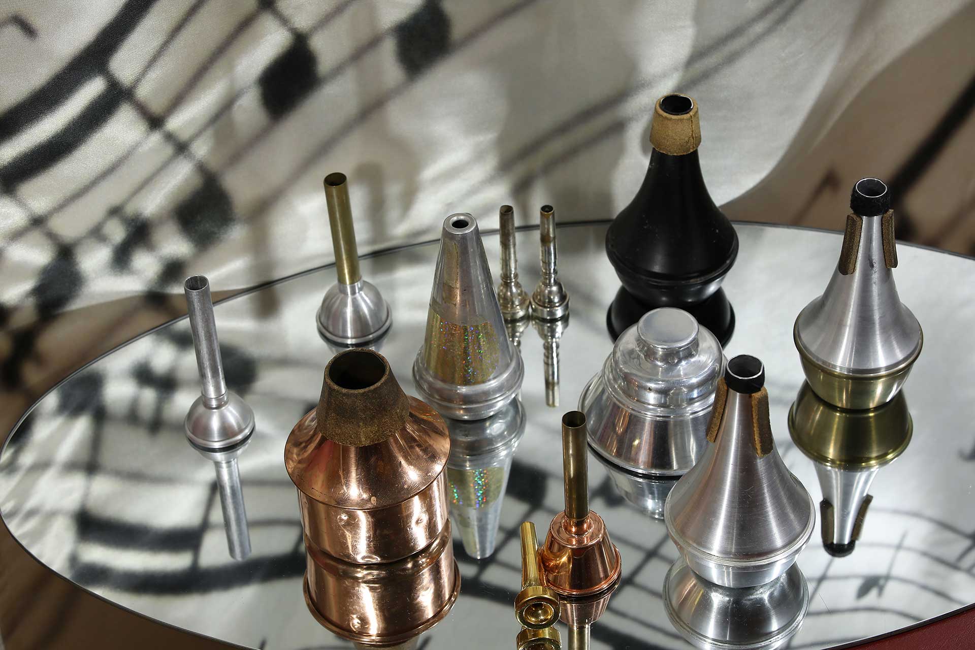 trumpet mutes and mouthpieces