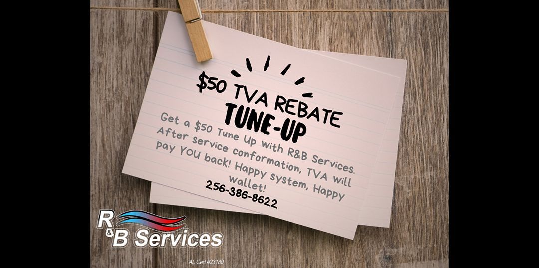 TVA Rebate promo for tune-up service