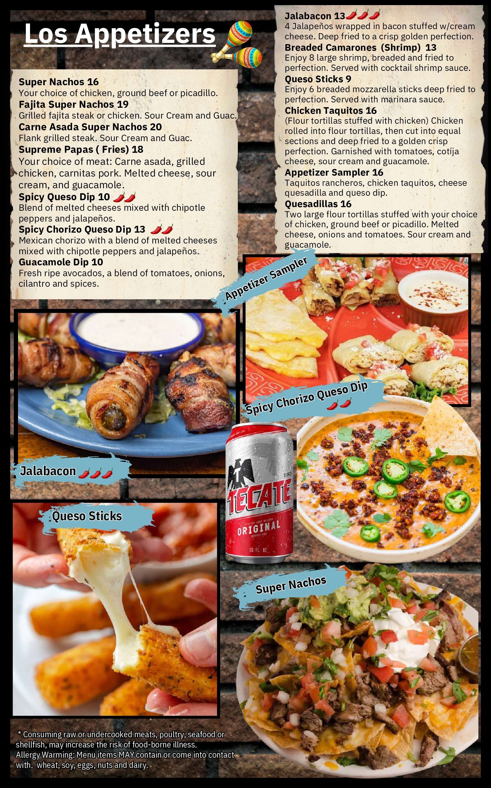 Evanston dinner menu