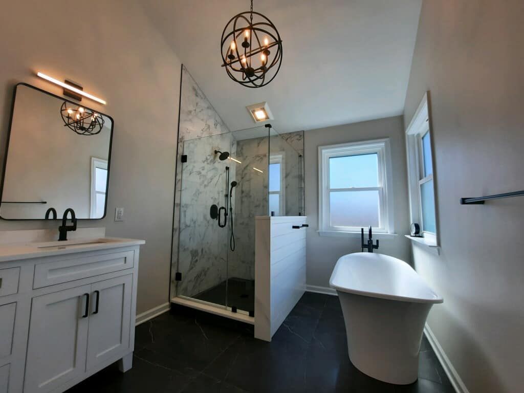 Modern bathroom design