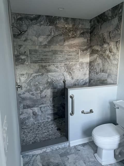 Bathroom shower remodel