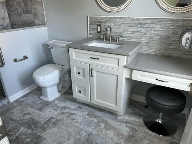 Master bathroom remodel