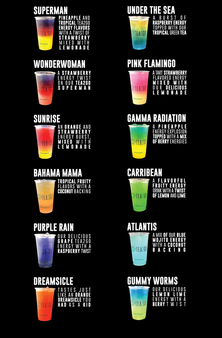 Energy Drinks Specialty Tea Loose Leaf Tea Lubbock, TX