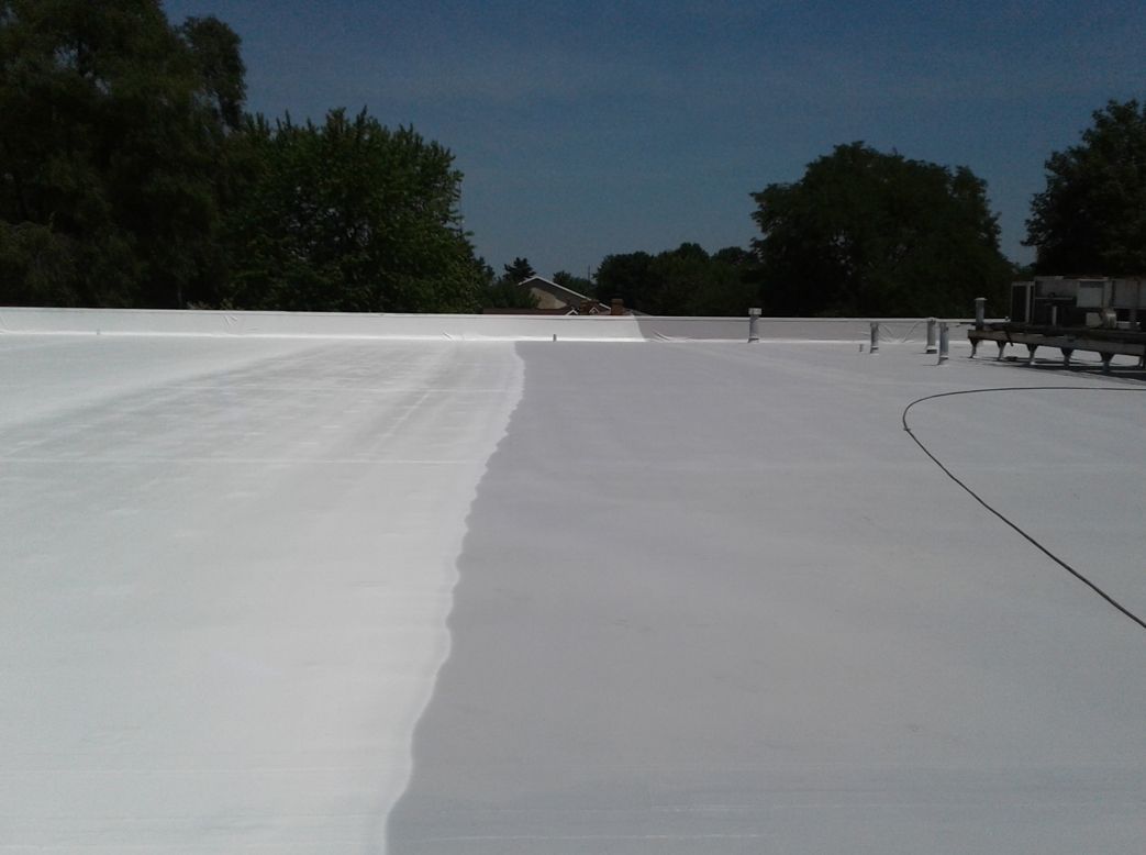 Commercial roof project