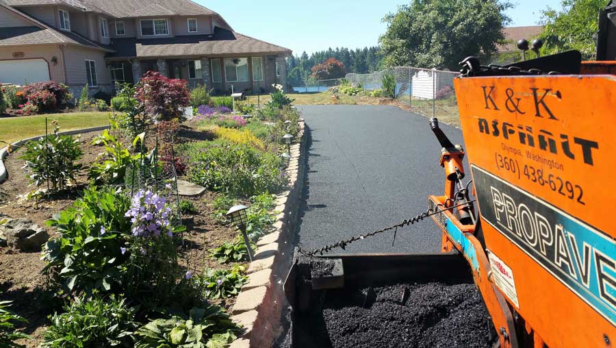 Residential asphalt service